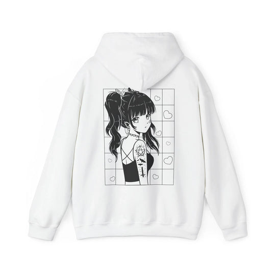 Dark Cute Anime Girl - Anime World - Unisex Hoodie - STREET STYLE