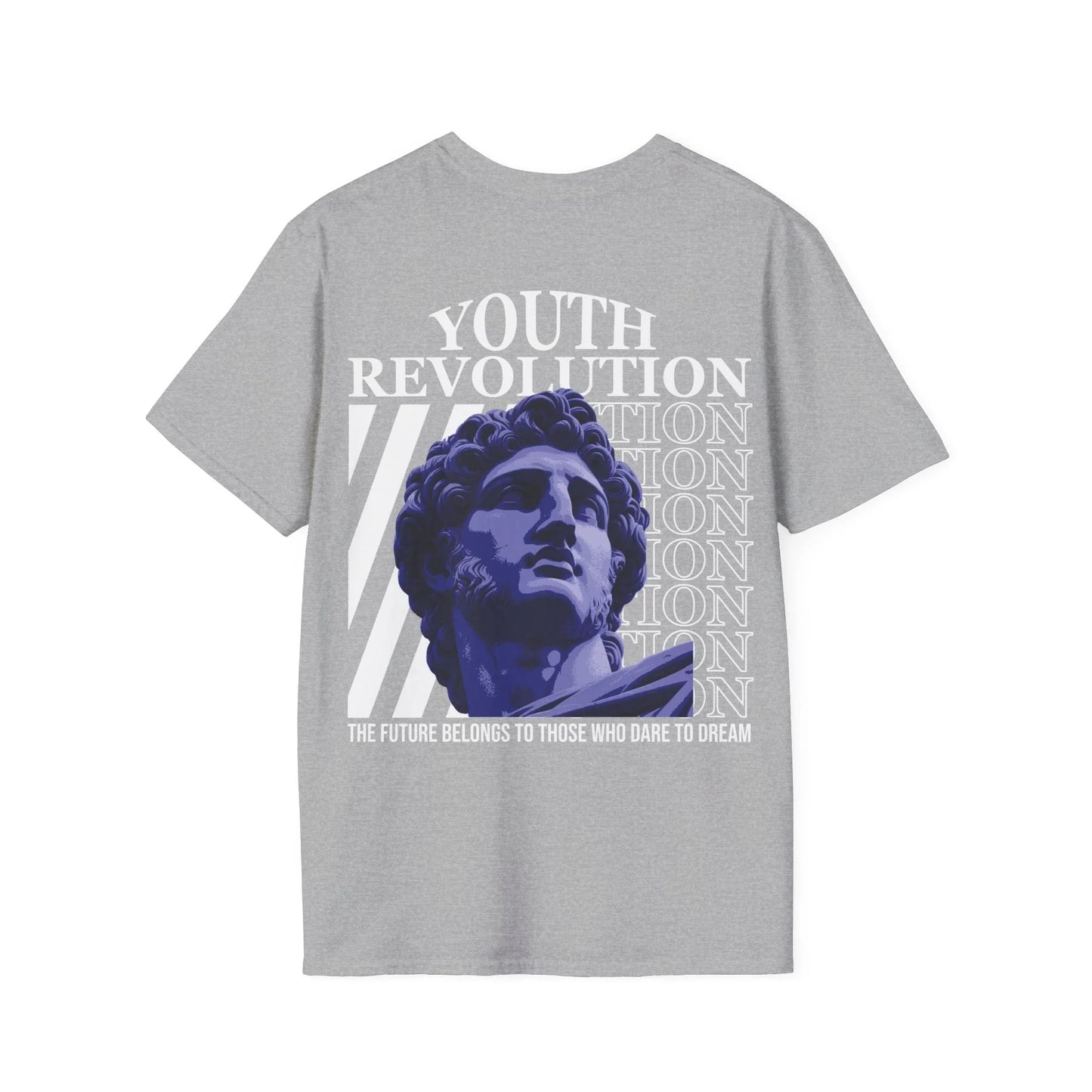 Youth Revolution - Streetwear - Gods Way - Unisex T-Shirt - Back Print - STREET STYLE