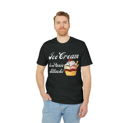 Ice Cream & Panic Attacks - See the Way - Premium Bio Unisex T-Shirt - Front Print - STREET STYLE