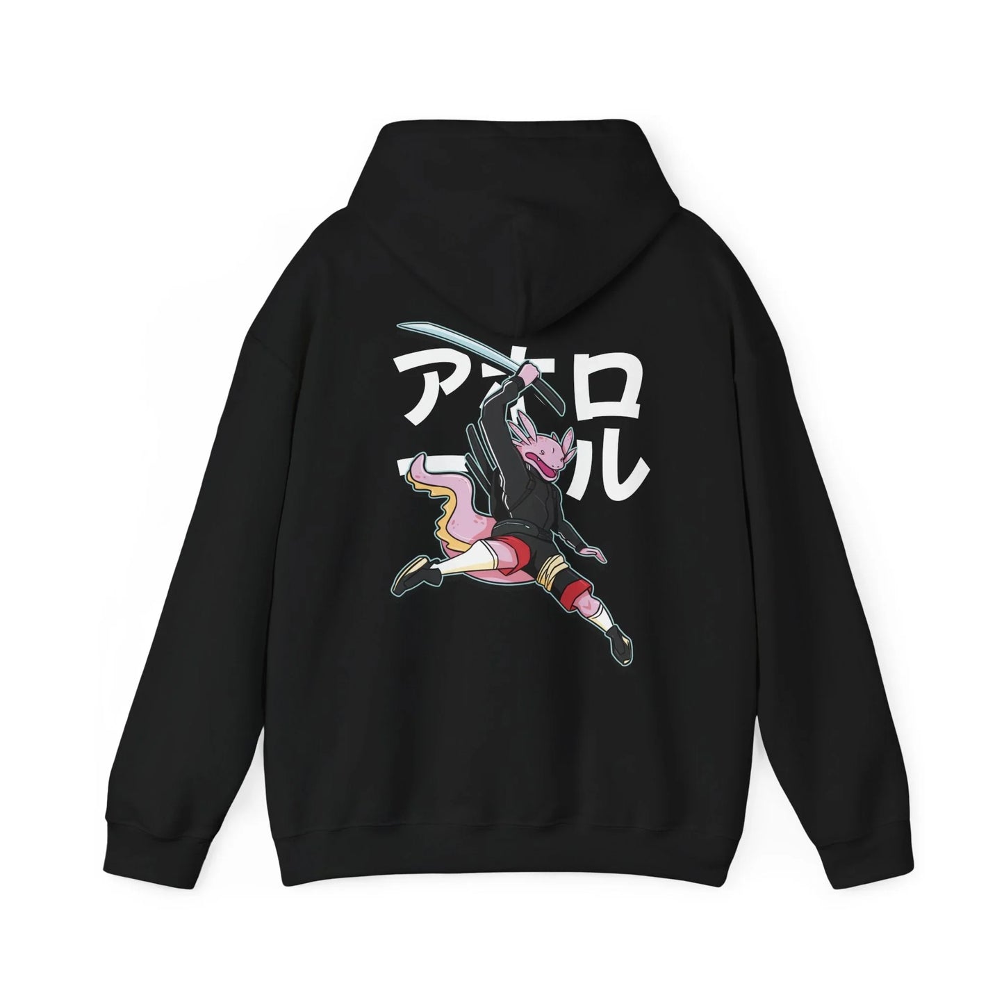 Axolotl - Warrior Animals - Unisex Hoodie - STREET STYLE