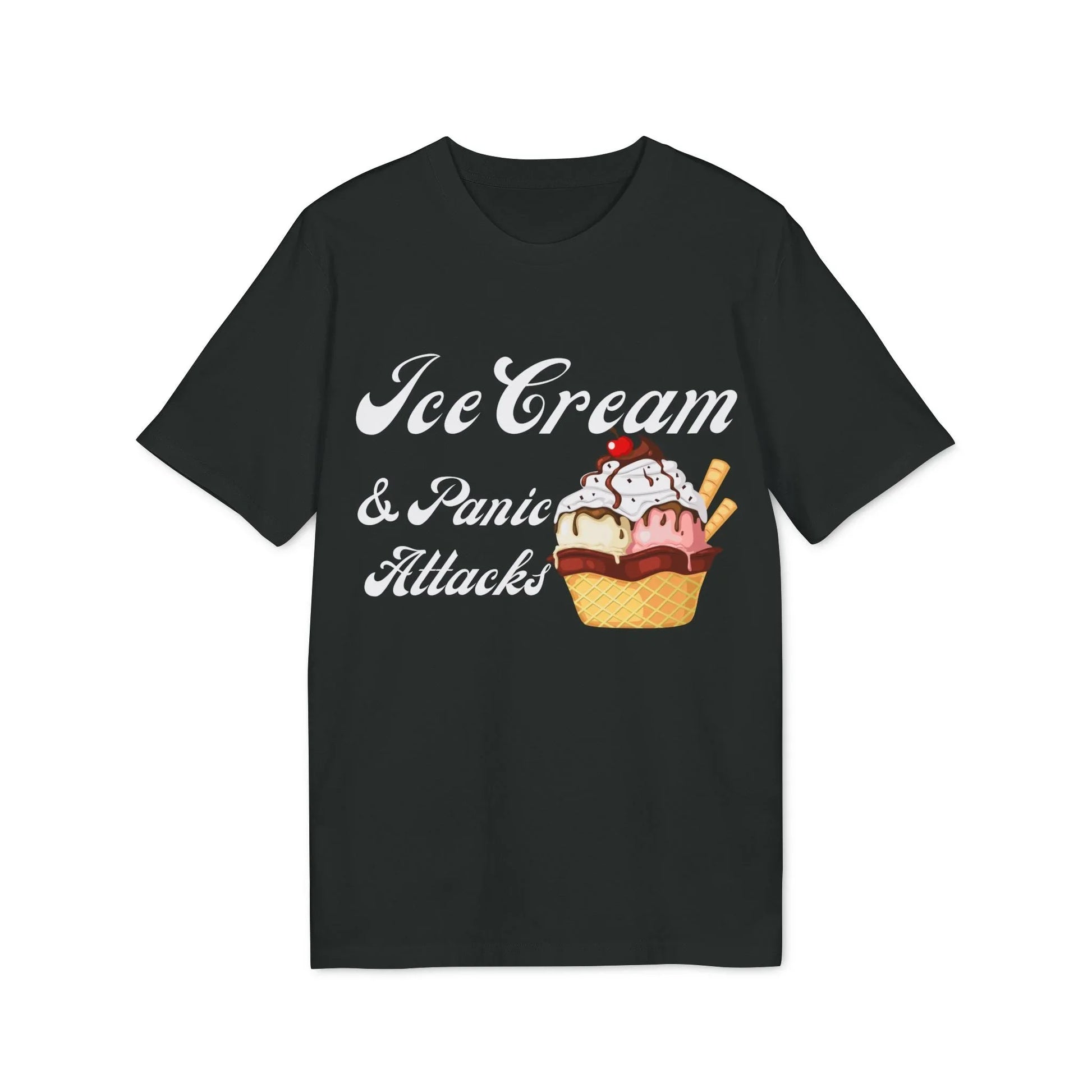 Ice Cream & Panic Attacks - See the Way - Premium Bio Unisex T-Shirt - Front Print - STREET STYLE