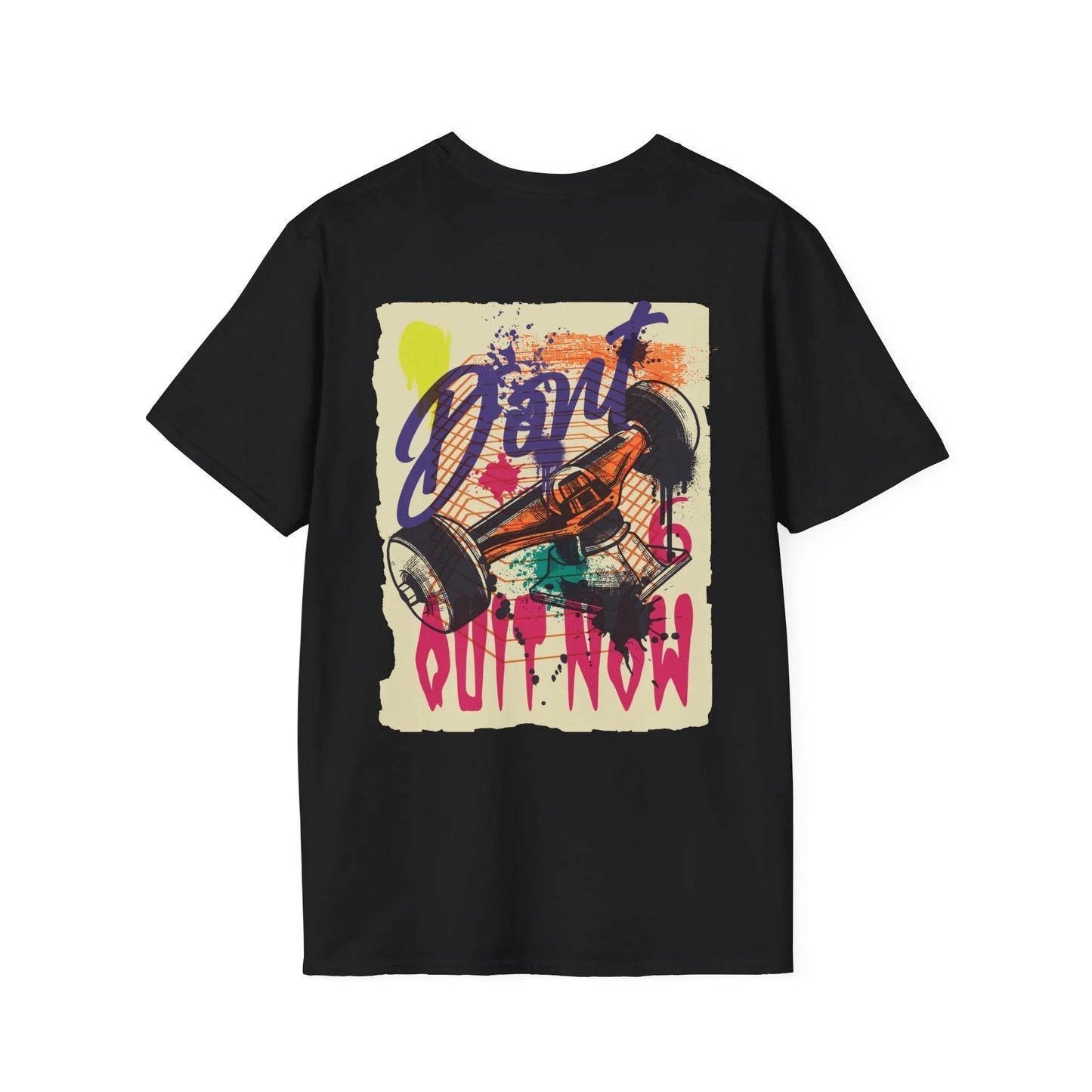 Skate Truck - Urban Graffiti - Unisex T-Shirt - Back Print - STREET STYLE