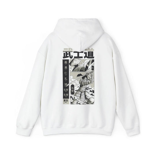 Two Samurai - Samurai Manga - Unisex Hoodie - STREET STYLE