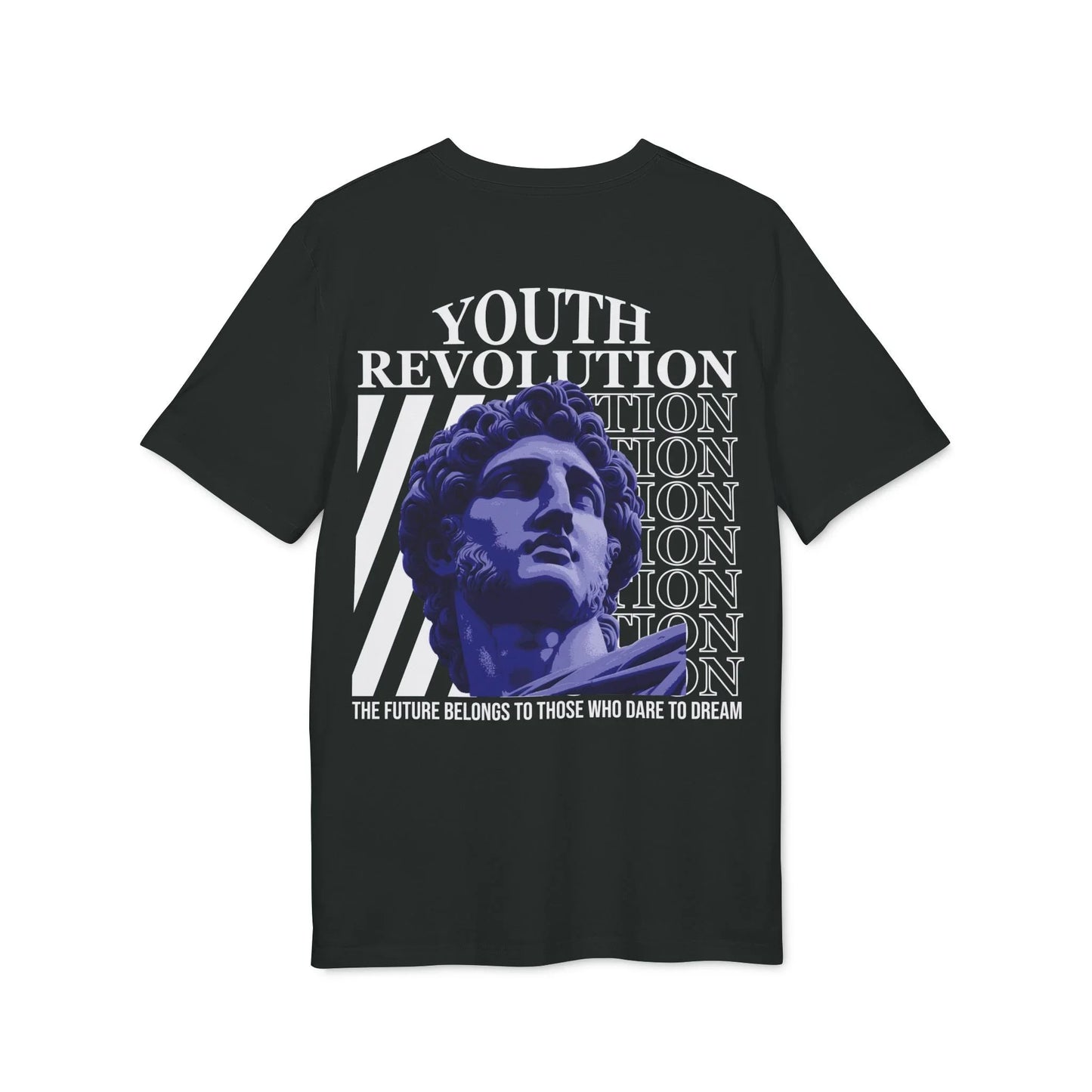 Youth Revolution - Gods Way - Premium Bio Unisex T-Shirt - Back Print - STREET STYLE