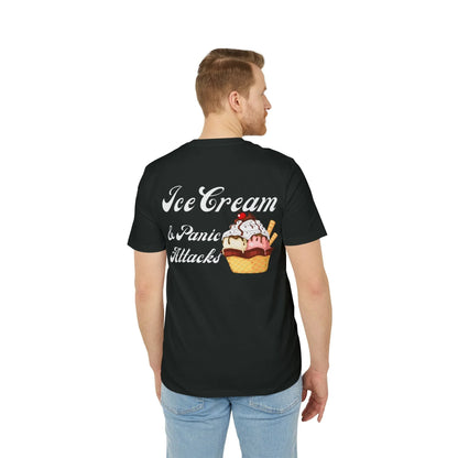 Ice Cream & Panic Attacks - See the Way - Premium Bio Unisex T-Shirt - Back Print - STREET STYLE