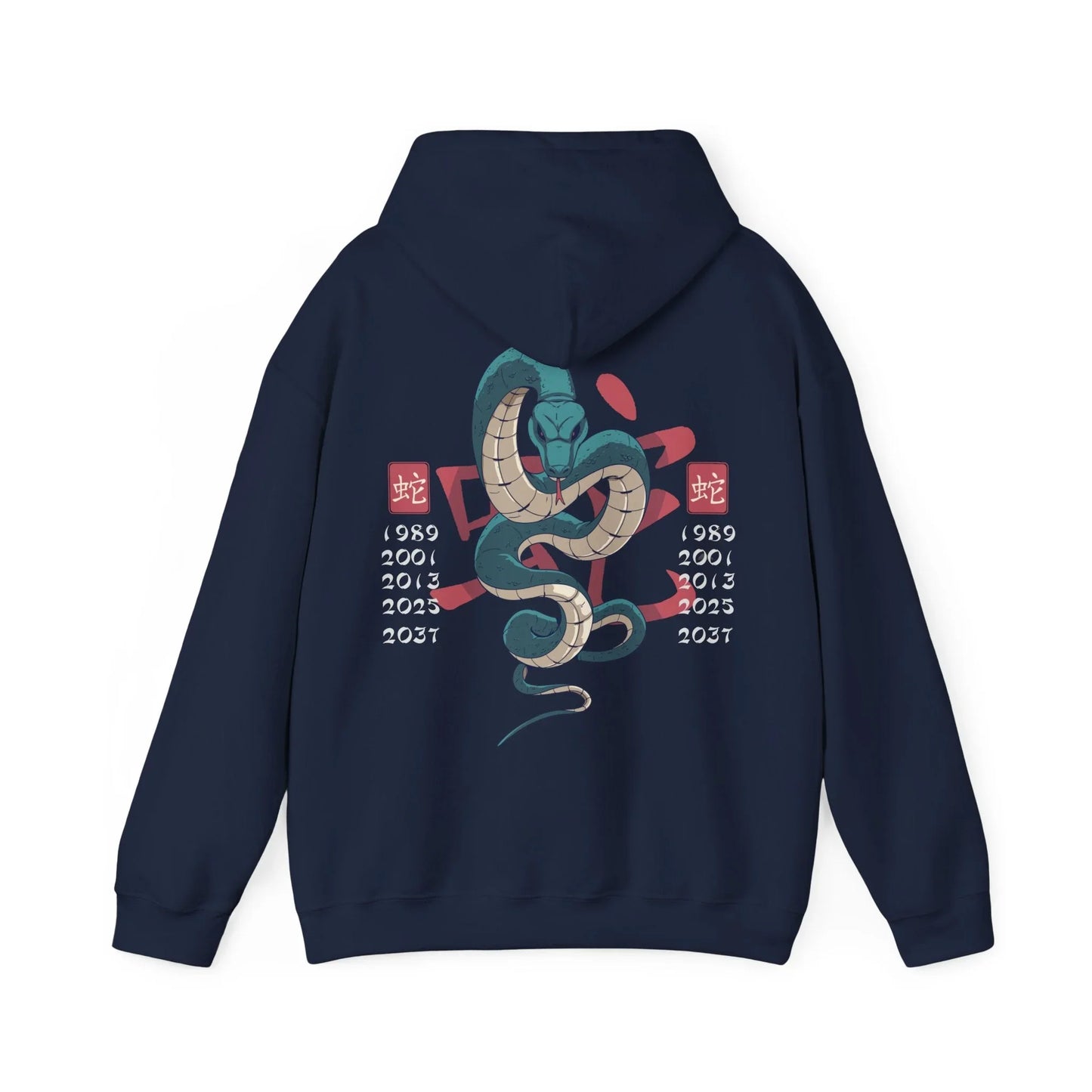 Snake - Chinese Zodiac Anime - Unisex Hoodie - STREET STYLE