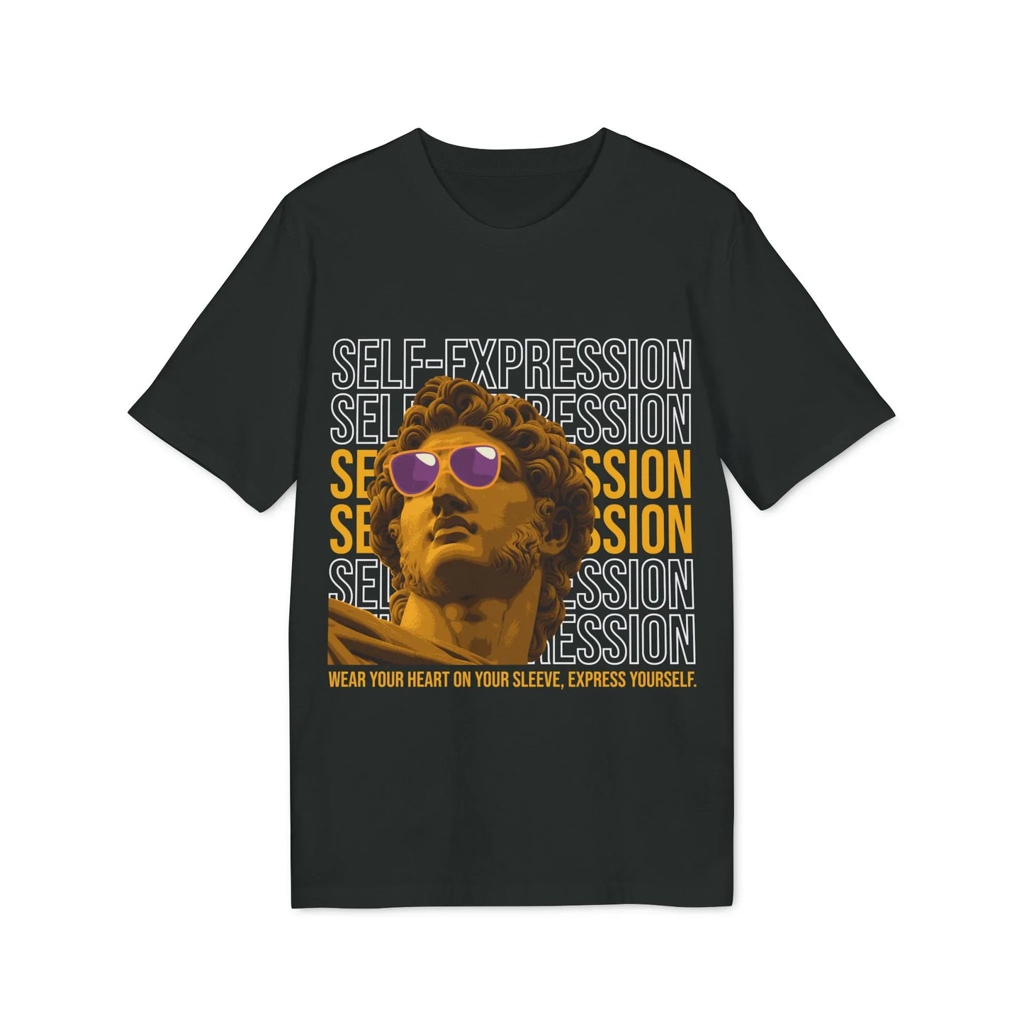 Self-Expression - Gods Way - Premium Bio Unisex T-Shirt - Front Print - STREET STYLE