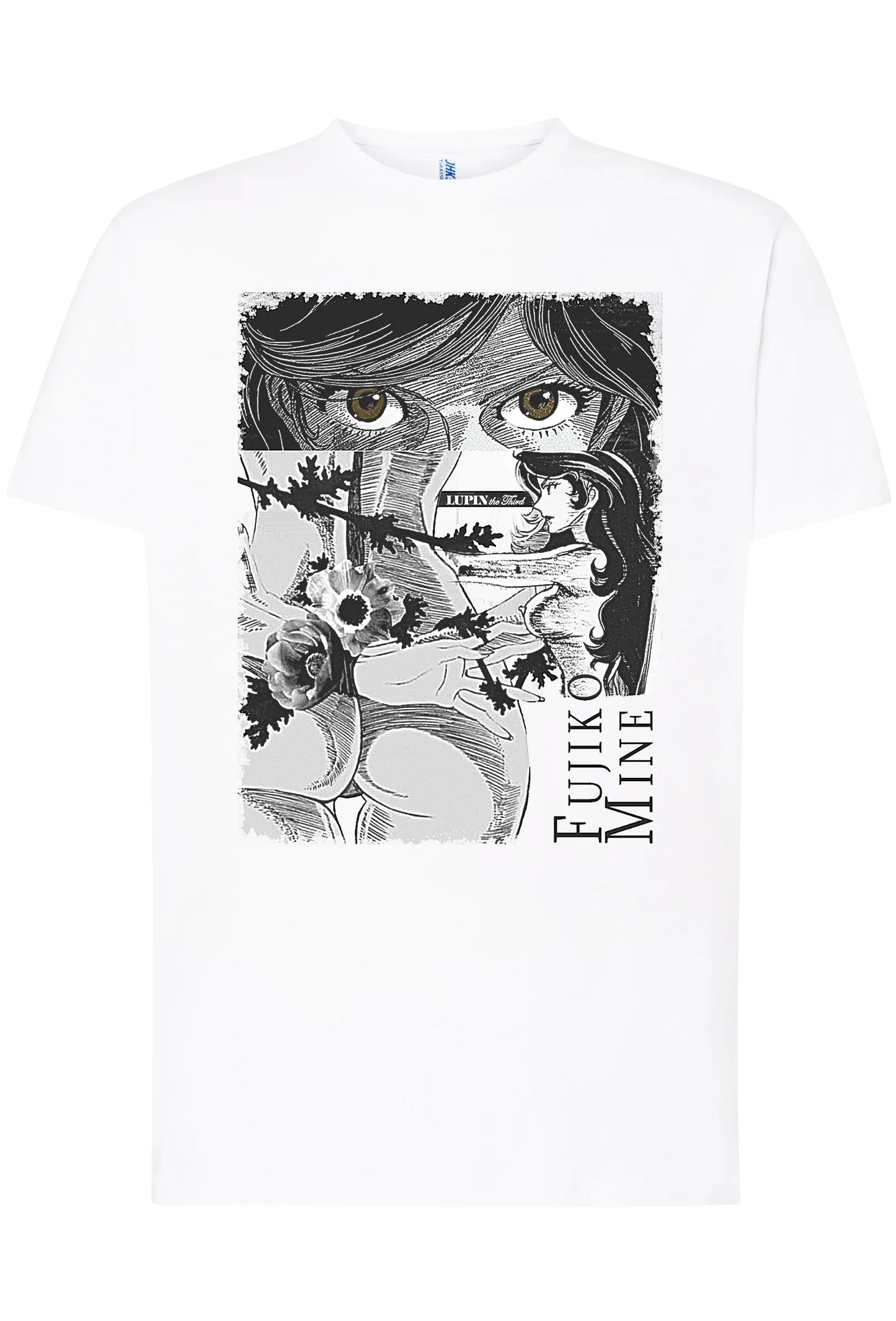 Arsenio Lupen Fujiko Mine sexy 2 Cartoon Film 18-112 T-shirt Urban Men Uomo 100% Cotone Pettinato JK - STREET STYLE