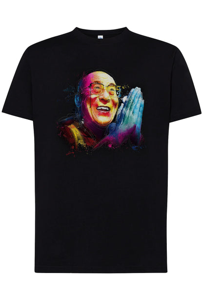 Dalai Lama stilizzato Color The legend 18-20-23 T-shirt Urban Men Uomo 100% Cotone Pettinato JK - STREET STYLE