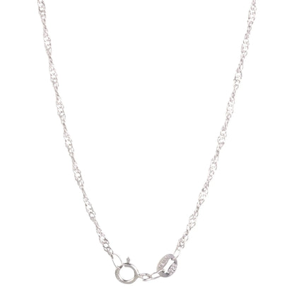 Round Knot Pendant Necklace with Cubic Zirconia - STREET STYLE
