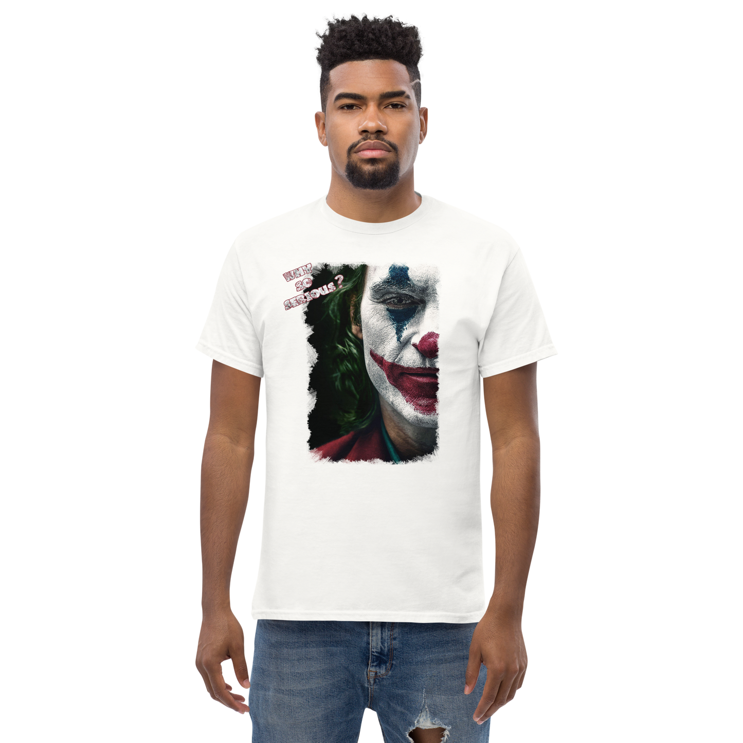 T-Shirt Joker Super Cattivo - Cotone Fiammato Unisex - STREET STYLE