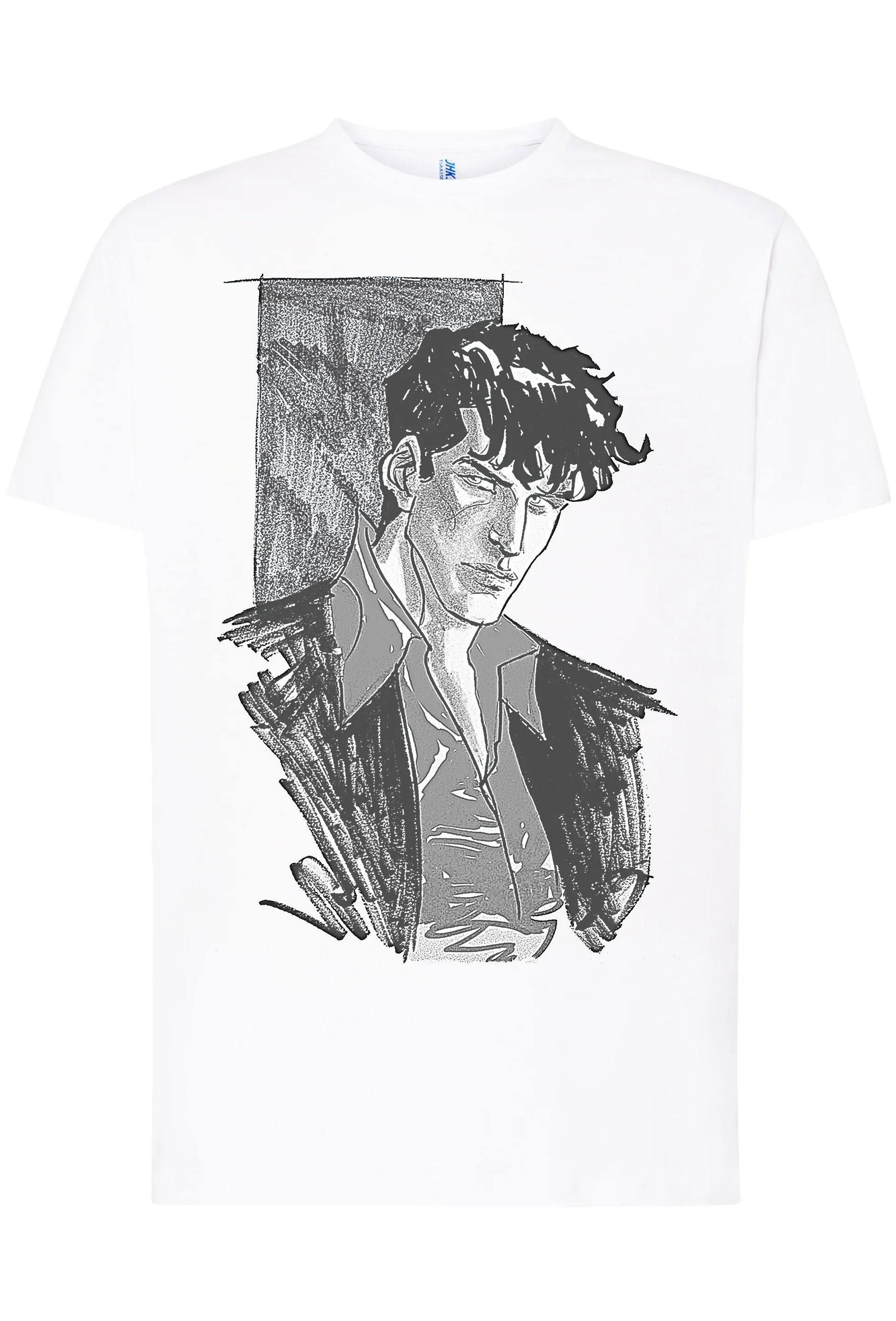 Dylan Dog Film Cartoon Fumetti 2058 T-shirt Urban Men Uomo 100% Cotone Pettinato JK - STREET STYLE