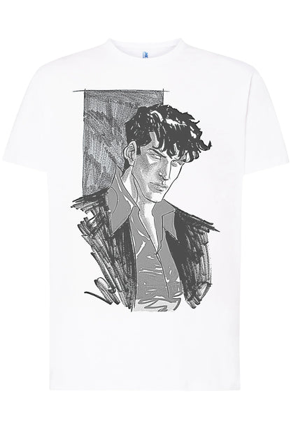 Dylan Dog Film Cartoon Fumetti 2058 T-shirt Urban Men Uomo 100% Cotone Pettinato JK - STREET STYLE