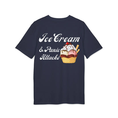 Ice Cream & Panic Attacks - See the Way - Premium Bio Unisex T-Shirt - Back Print - STREET STYLE