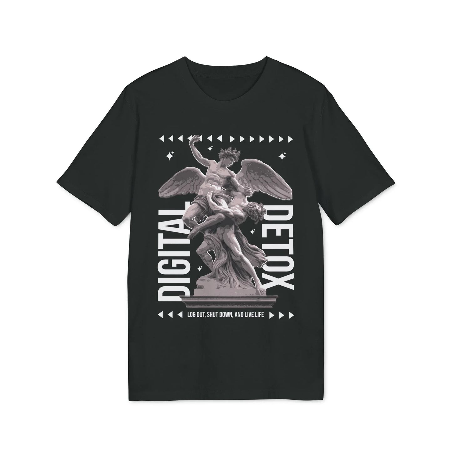 Digital Detox - Gods Way - Premium Bio Unisex T-Shirt - Front Print - STREET STYLE