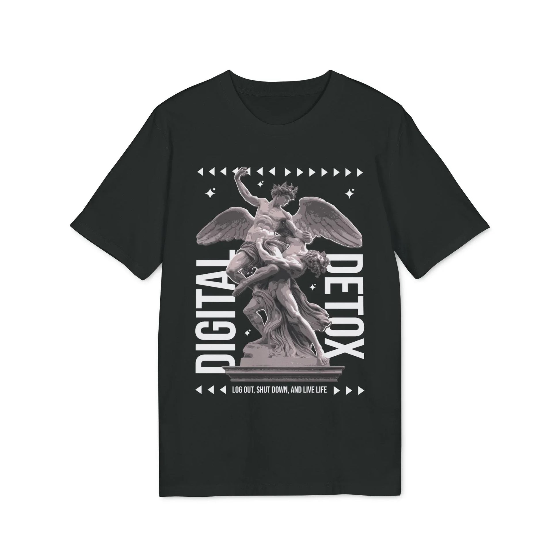 Digital Detox - Gods Way - Premium Bio Unisex T-Shirt - Front Print - STREET STYLE