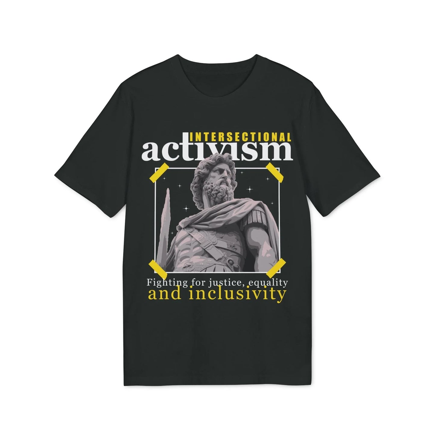 Intersectional Activism - Gods Way - Premium Bio Unisex T-Shirt - Front Print - STREET STYLE