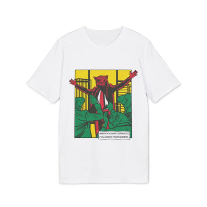 Wolf of Wall Street - Comic Mafia - Premium Bio Unisex T-Shirt - Front Print - STREET STYLE