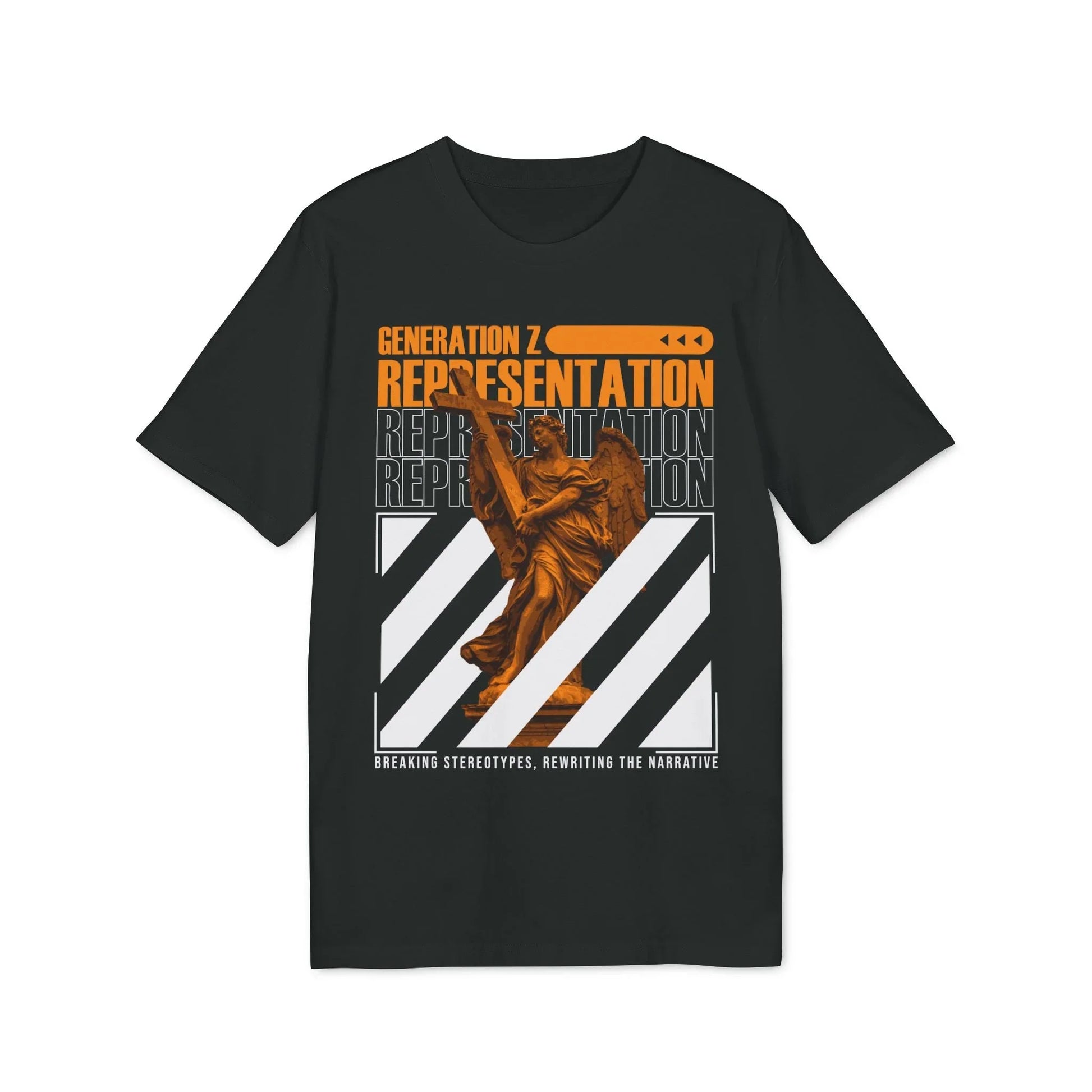 Generation Z Representation - Gods Way - Premium Bio Unisex T-Shirt - Front Print - STREET STYLE