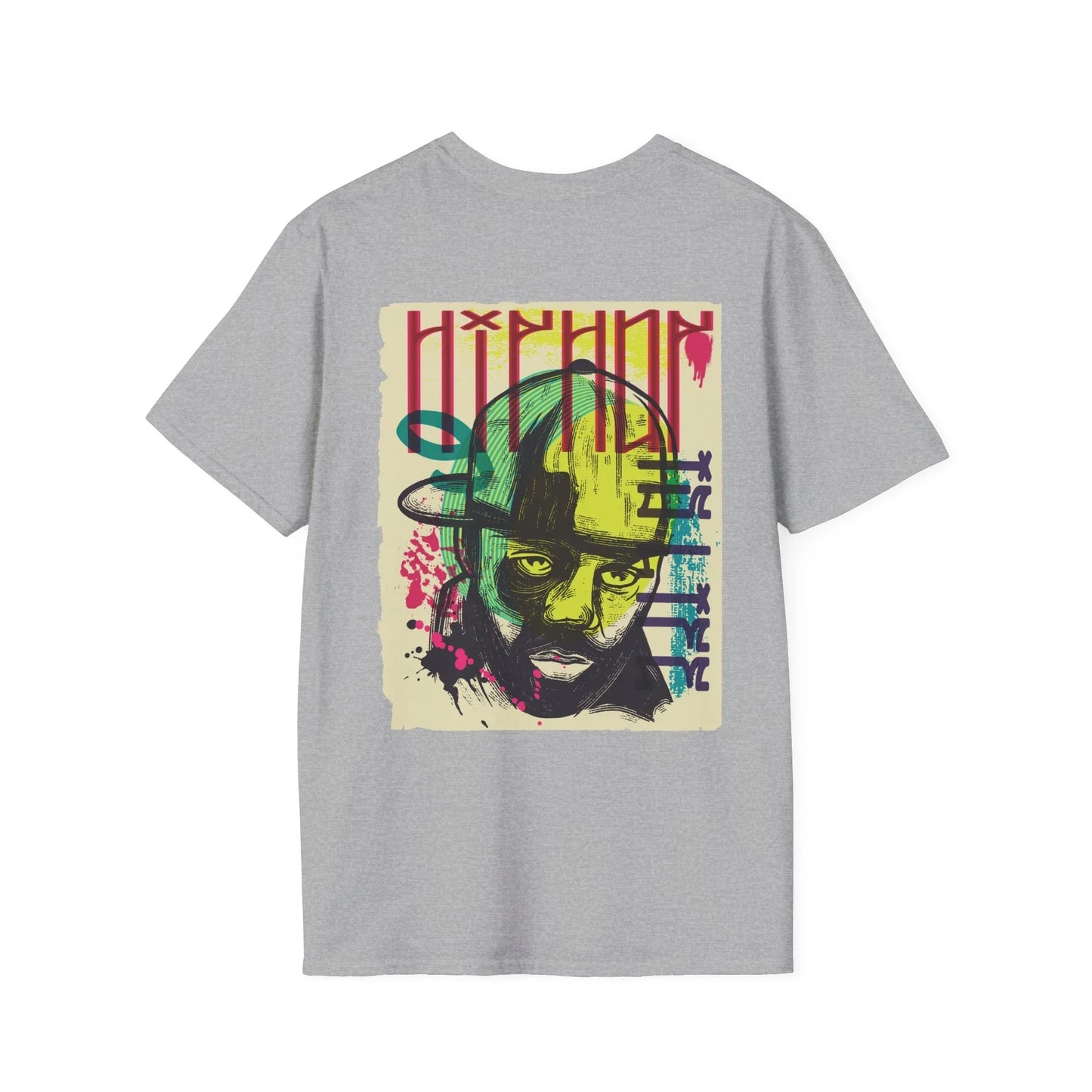 Hip Hop - Urban Graffiti - Unisex T-Shirt - Back Print - STREET STYLE