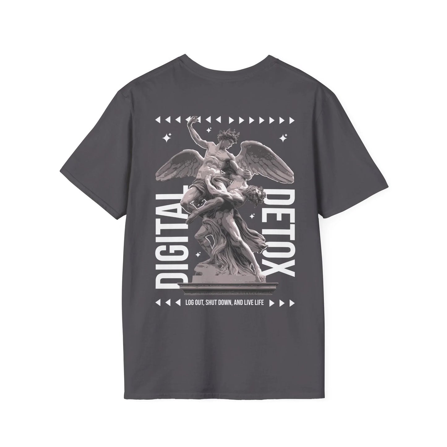 Digital Detox - Streetwear - Gods Way - Unisex T-Shirt - Back Print - STREET STYLE