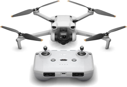 DJI Mini 3 (con DJI RC) – Mini drone con fotocamera leggero, con stabilizzatore a 3 assi, video in 4K HDR, autonomia 38 minuti, trasmissione video fino a 10 km, riprese verticali, return integrato