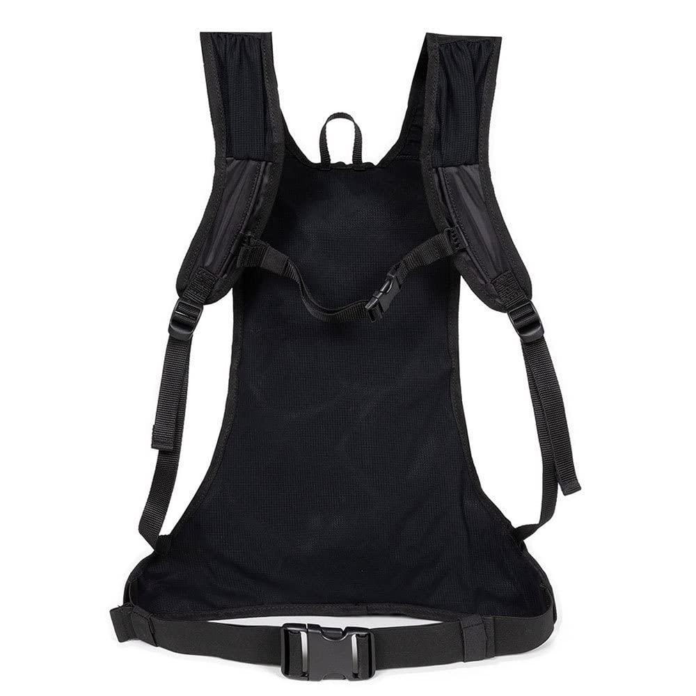 EASTPAK JUNIP Vest Running Backpack, One Size, Black (Drops), Junip Vest - STREET STYLE