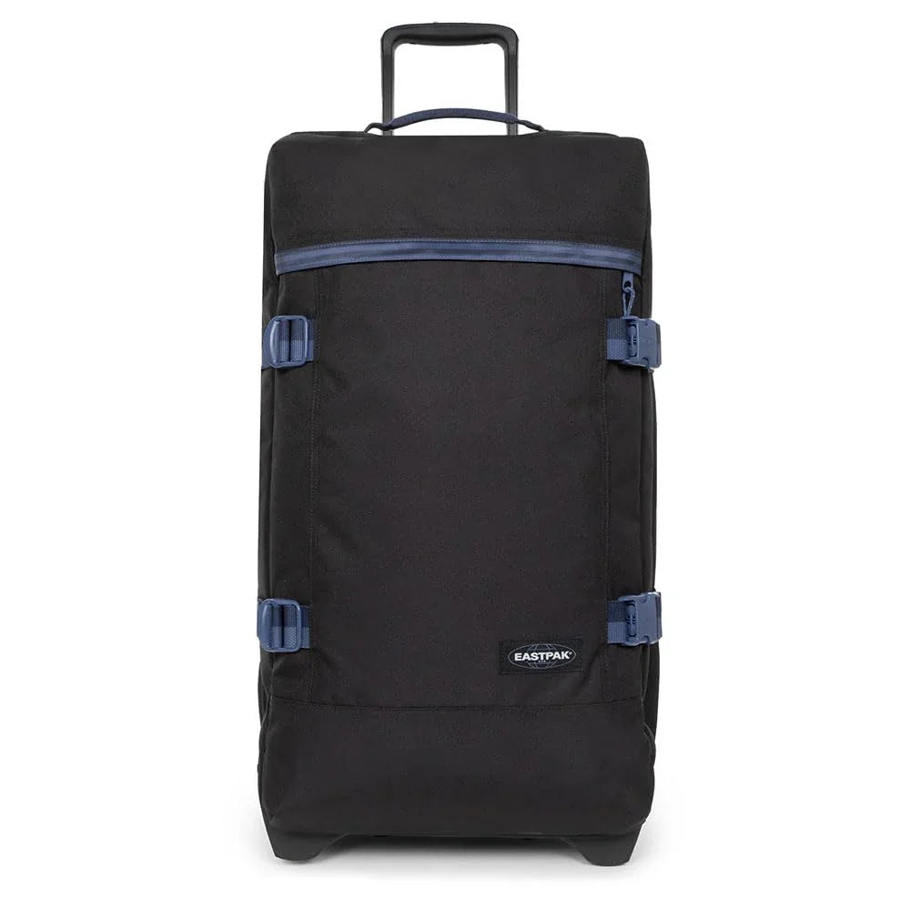 Eastpak TRANVERZ L Suitcase, 79 x 40 x 33 cm, 121 L, Black Denim, Tranverz L - STREET STYLE