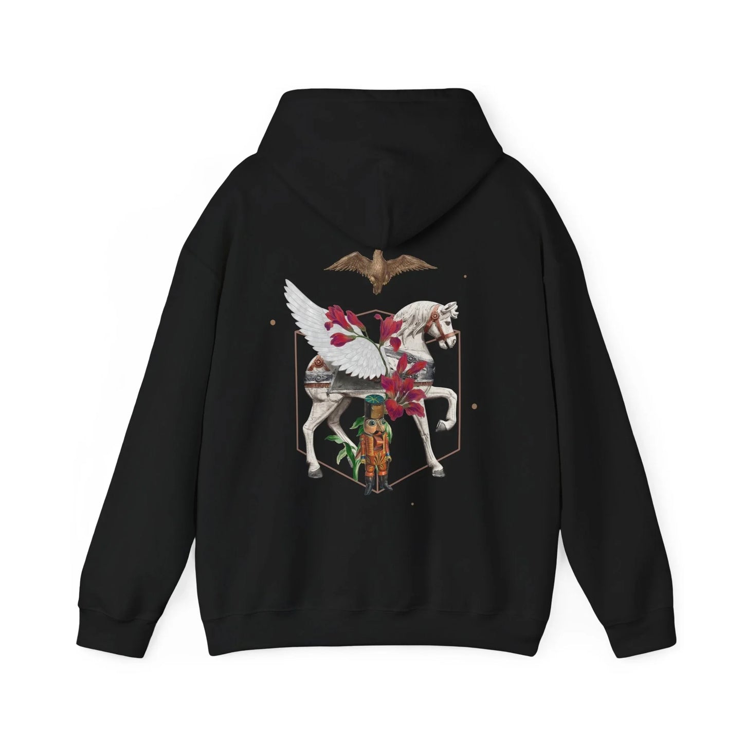 Horse - Quirky Collage - Unisex Hoodie - STREET STYLE