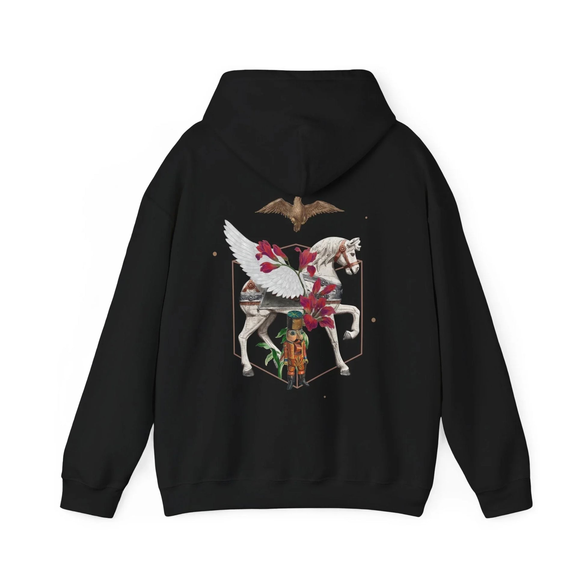 Horse - Quirky Collage - Unisex Hoodie - STREET STYLE