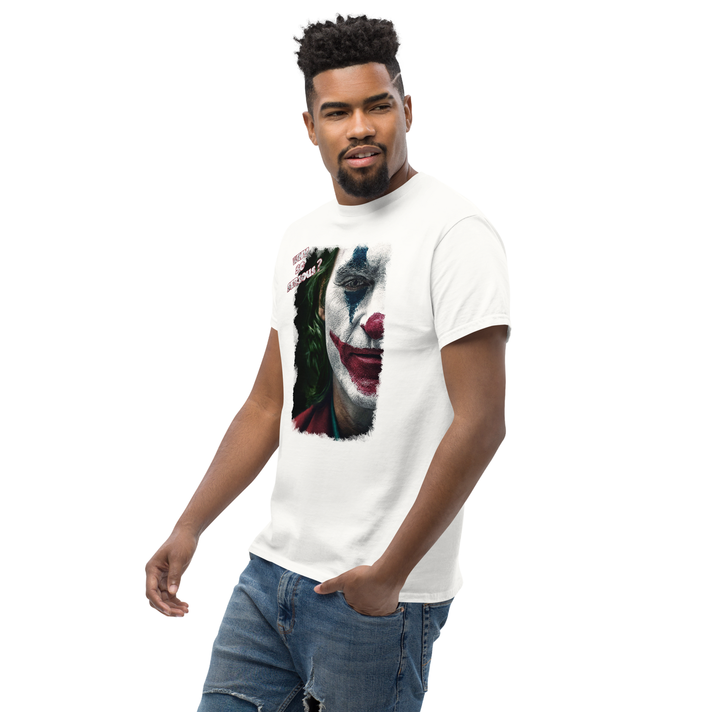 T-Shirt Joker Super Cattivo - Cotone Fiammato Unisex - STREET STYLE