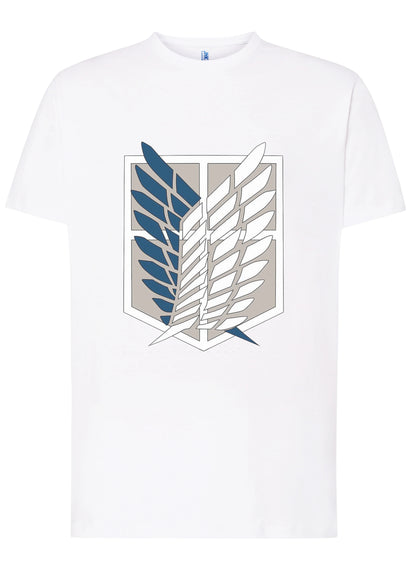 Attack on Titan Manga Anime Fumetti 6000-2 T-shirt Urban Men Uomo 100% Cotone Pettinato JK - STREET STYLE