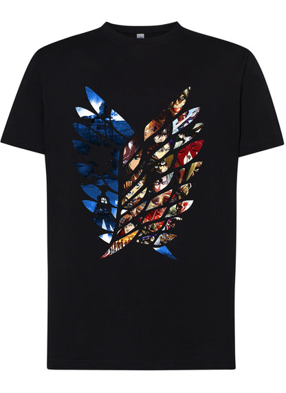 For the Glory of Humanity 2 Manga Anime Fumetti 6000-4 T-shirt Urban Men Uomo 100% Cotone Pettinato JK - STREET STYLE