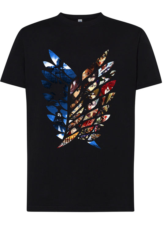 For the Glory of Humanity 2 Manga Anime Fumetti 6000-4 T-shirt Urban Men Uomo 100% Cotone Pettinato JK - STREET STYLE