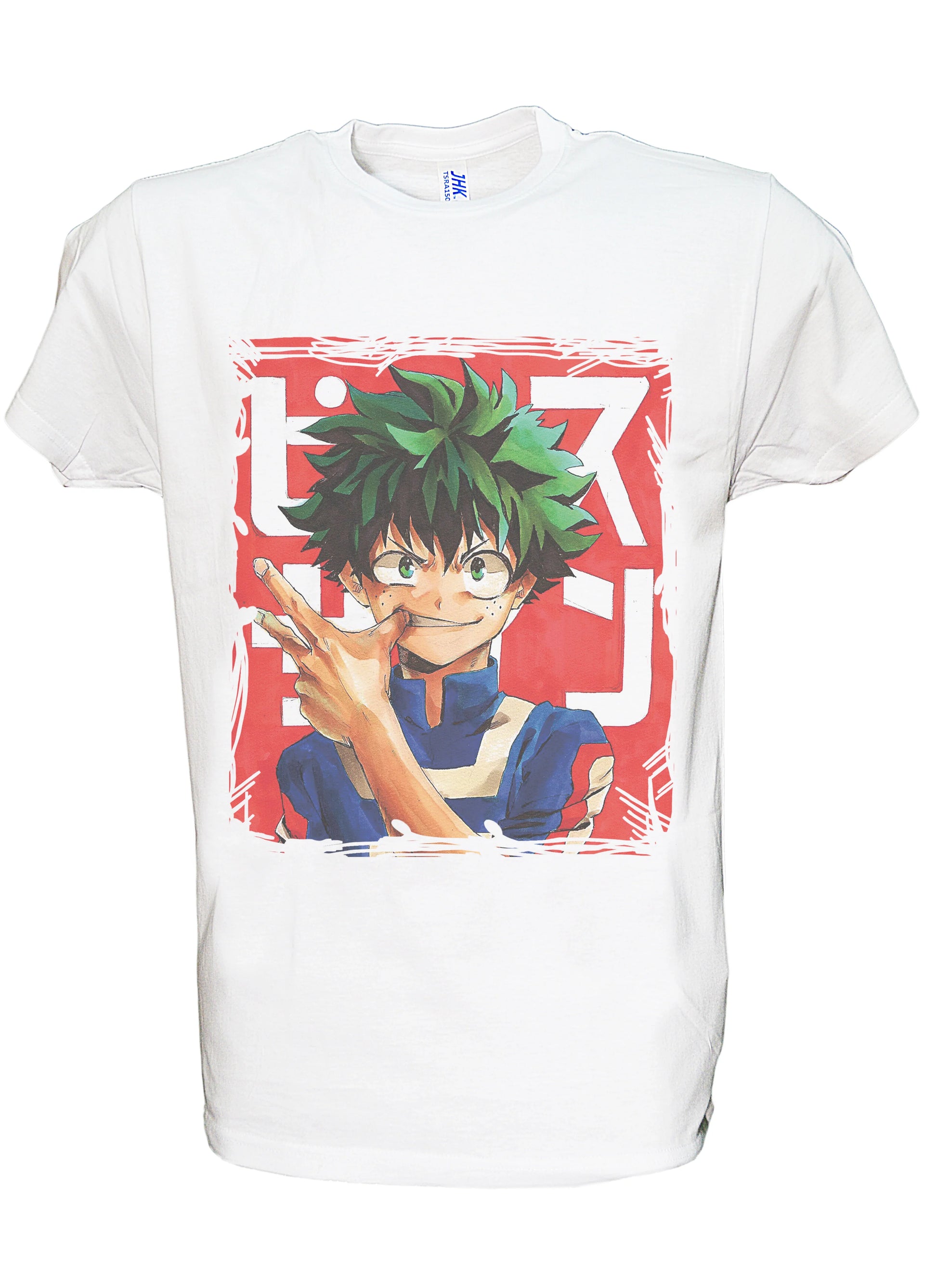 Boku no Hero Academia Manga Anime Fumetti 6005-2 T-shirt Urban Men Uomo 100% Cotone Pettinato JK - STREET STYLE