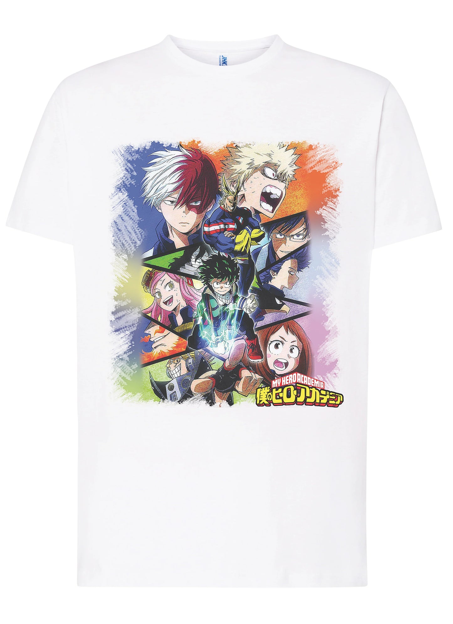 Boku no Hero Academia Manga Anime Fumetti 6005-3 T-shirt Urban Men Uomo 100% Cotone Pettinato JK - STREET STYLE