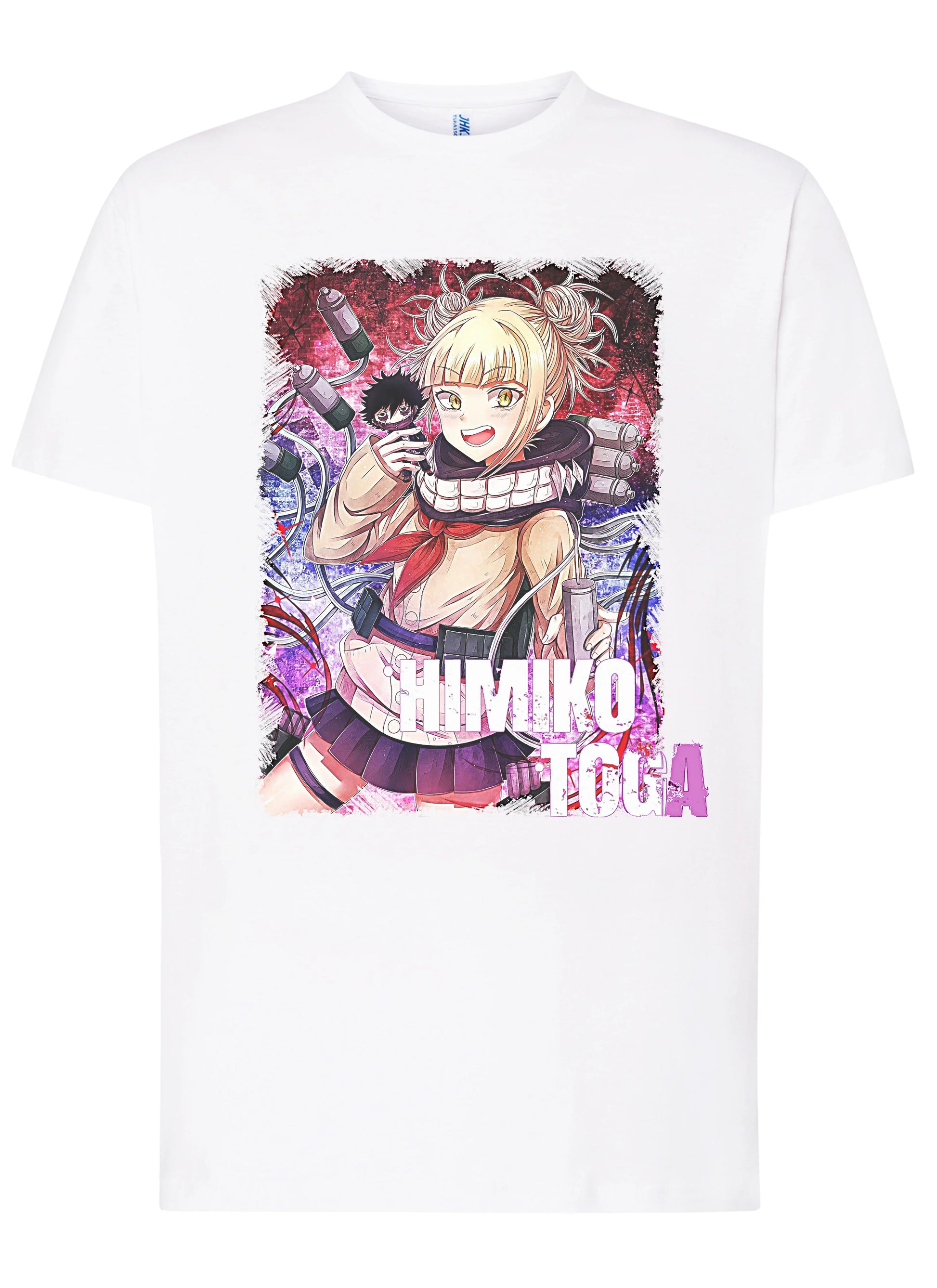 Himiko Toga Transformation Manga Anime Fumetti 6005-7 T-shirt Urban Men Uomo 100% Cotone Pettinato JK - STREET STYLE