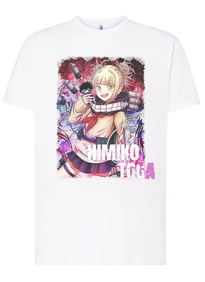 Himiko Toga Transformation Manga Anime Fumetti 6005-7 T-shirt Urban Men Uomo 100% Cotone Pettinato JK - STREET STYLE