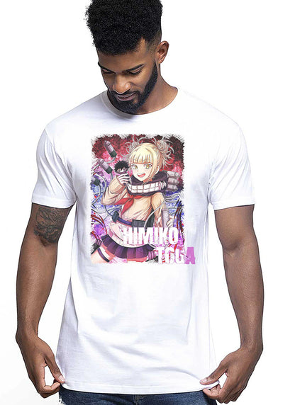Himiko Toga Transformation Manga Anime Fumetti 6005-7 T-shirt Urban Men Uomo 100% Cotone Pettinato JK - STREET STYLE