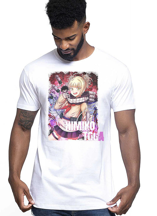 Himiko Toga Transformation Manga Anime Fumetti 6005-7 T-shirt Urban Men Uomo 100% Cotone Pettinato JK - STREET STYLE