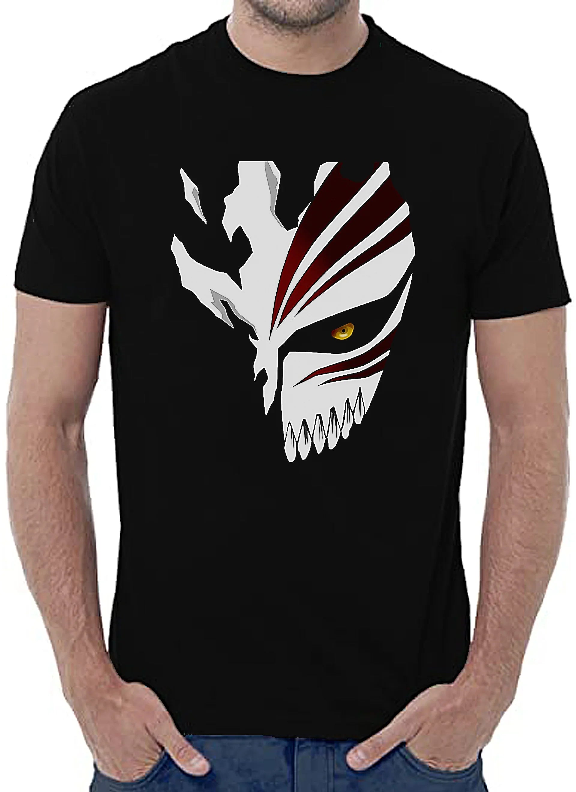 Bleach Manga Anime Fumetti 6011 T-shirt Urban Men Uomo 100% Cotone Pettinato JK - STREET STYLE