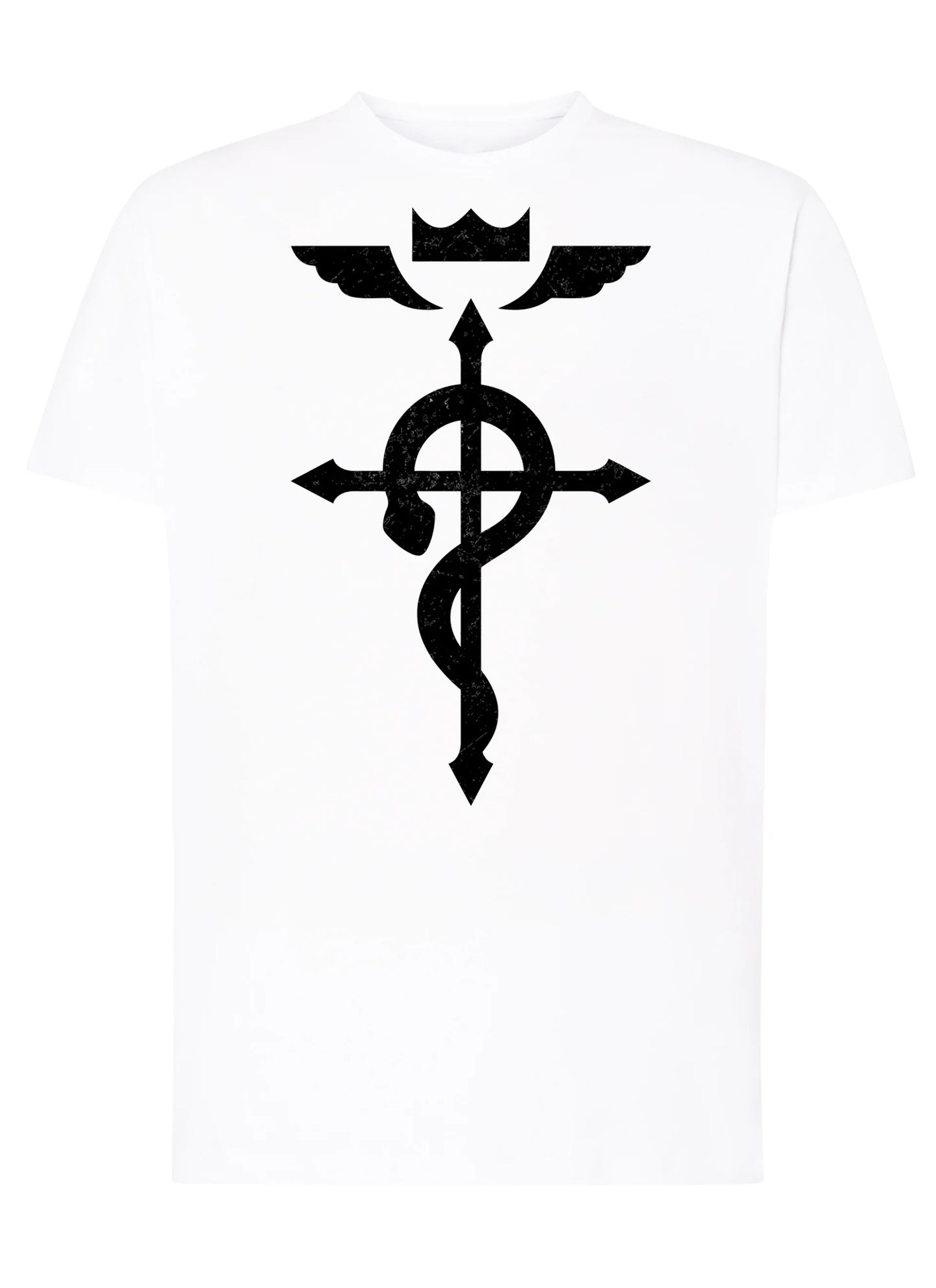 Fullmetal Alchemist Manga Anime Fumetti 6014-2 T-shirt Urban Men Uomo 100% Cotone Pettinato JK - STREET STYLE