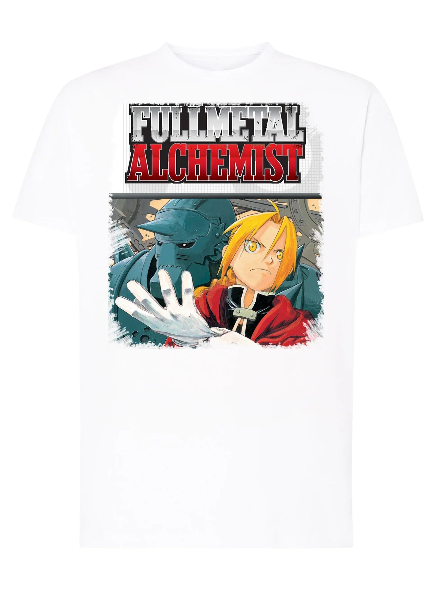 Fullmetal Alchemist Manga Anime Fumetti 6014-3 T-shirt Urban Men Uomo 100% Cotone Pettinato JK - STREET STYLE