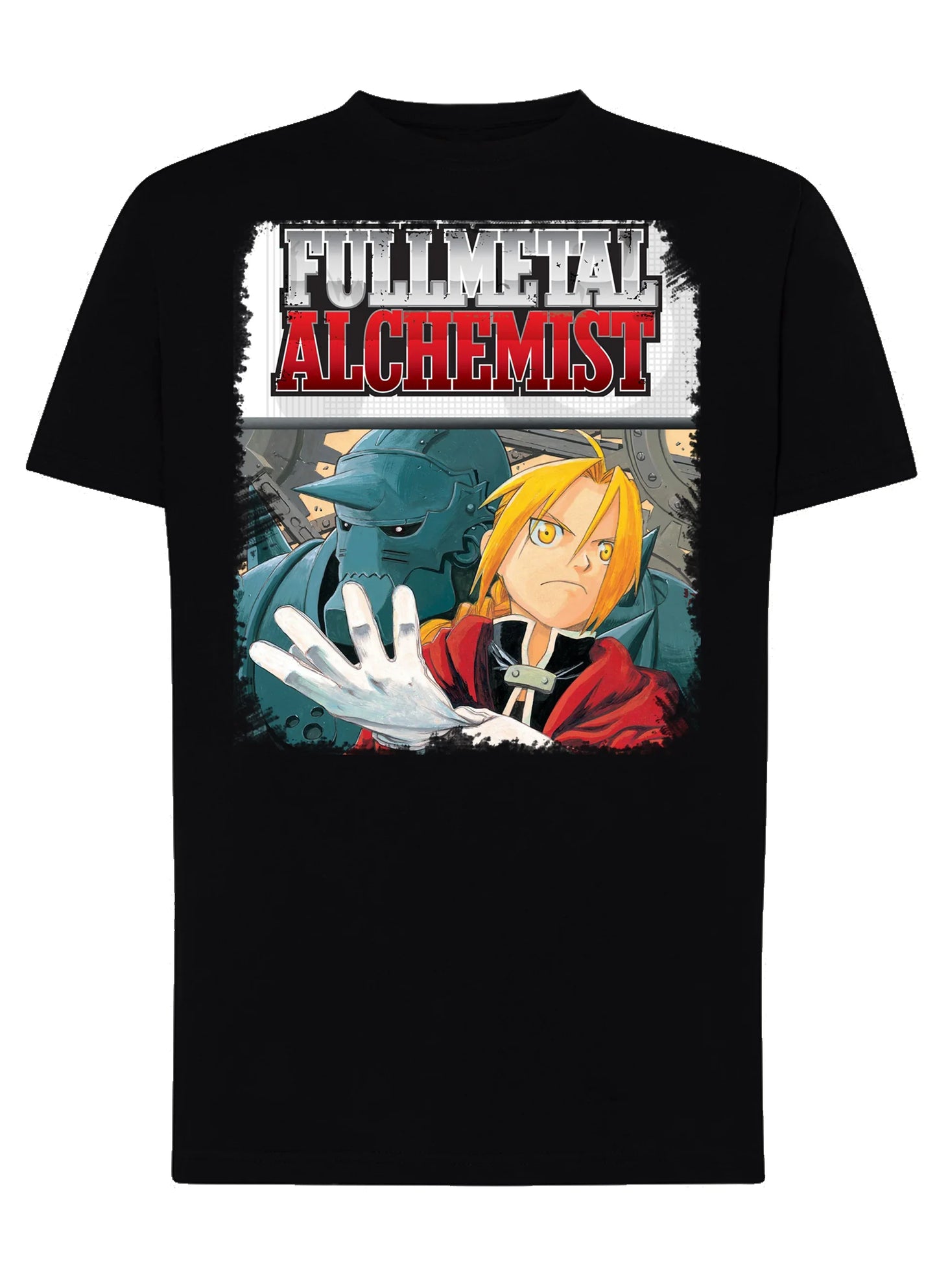 Fullmetal Alchemist Manga Anime Fumetti 6014-3 T-shirt Urban Men Uomo 100% Cotone Pettinato JK - STREET STYLE