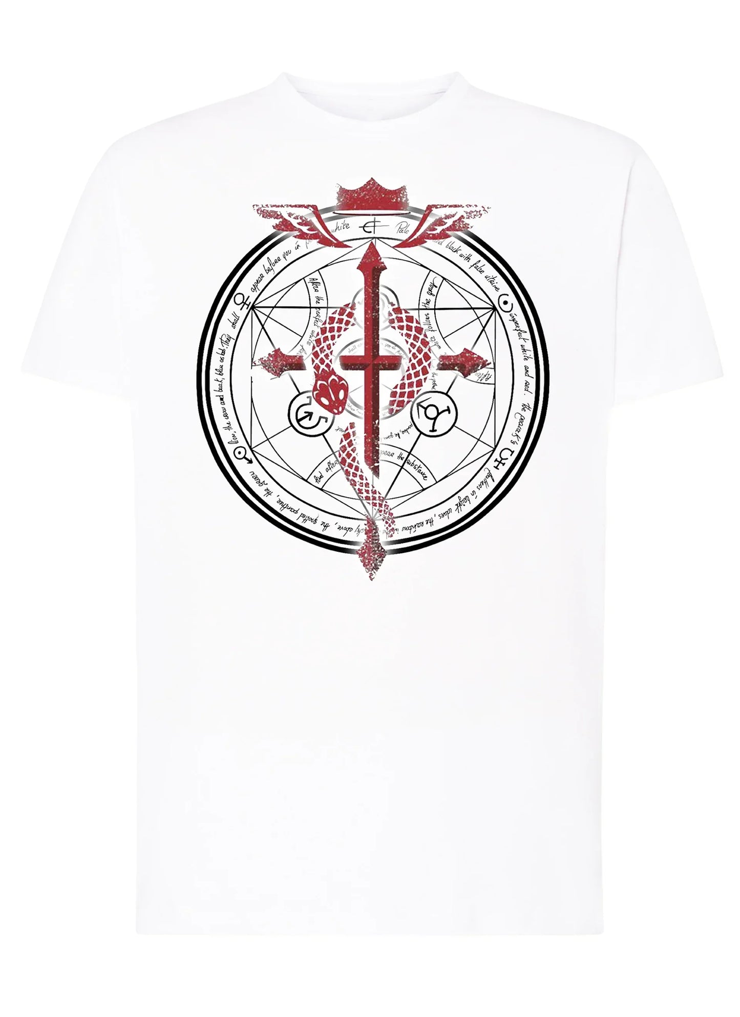 Fullmetal Alchemist Manga Anime Fumetti 6014-4 T-shirt Urban Men Uomo 100% Cotone Pettinato JK - STREET STYLE