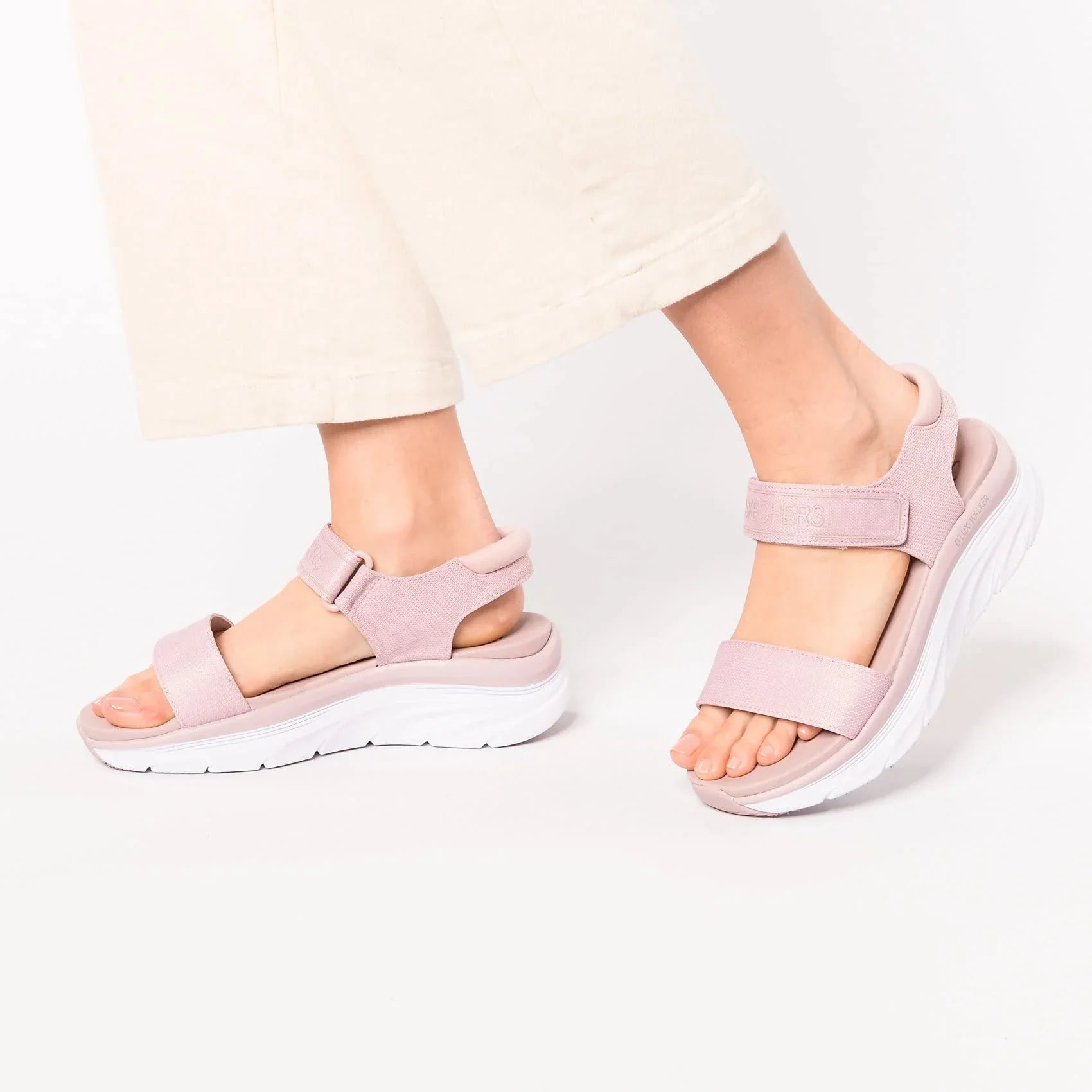 Skechers D'lux Walker New Block, Women's Sandals - STREET STYLE