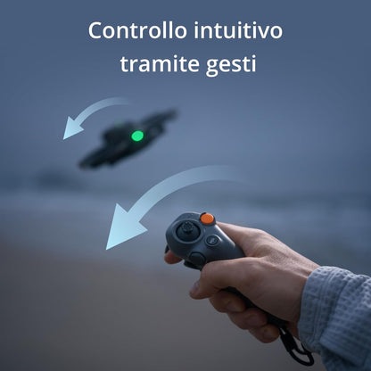 DJI Avata 2 Fly Smart Combo (una batteria), drone FPV con fotocamera 4K, esperienza immersiva, paraeliche integrati, FOV da 155°, drone con fotocamera con Goggles N3 e RC Motion 3