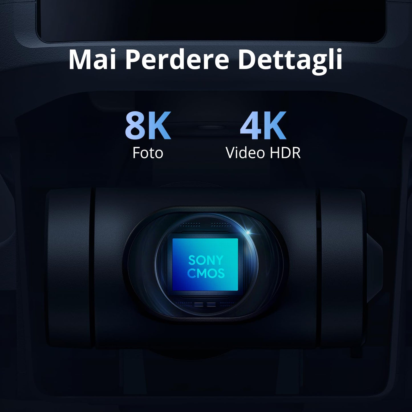 Potensic ATOM 2 Drone con Telecamera, Foto 8K, Video 4K HDR con Gimbal a 3 Assi, ＜249 g, 10KM Trasmissione, AI Segui/AI Scatto Notturno/Riprese Verticali/QuickShots, Fly More Combo (96 Minuti di Volo)