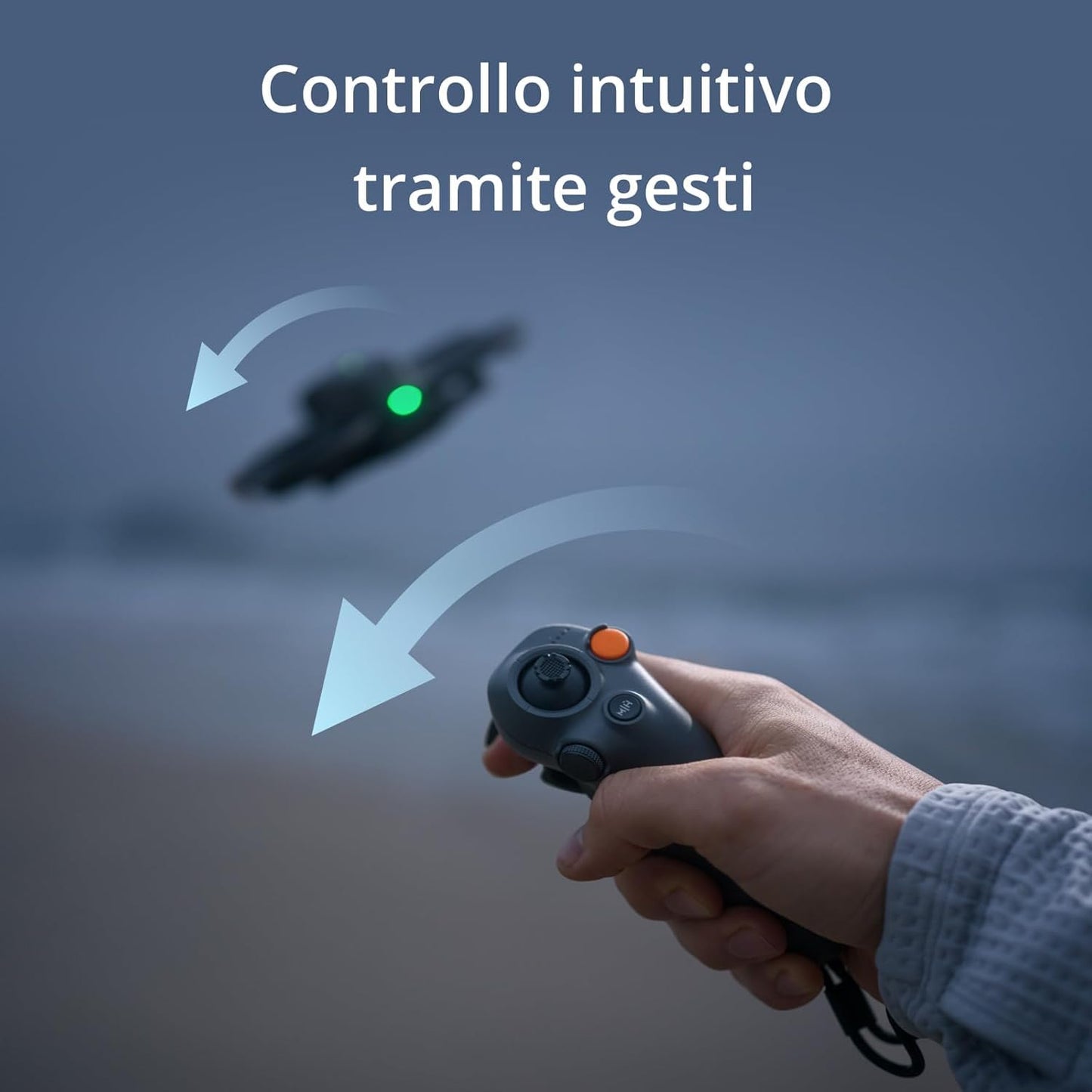 DJI Avata 2 Fly Smart Combo (una batteria), drone FPV con fotocamera 4K, esperienza immersiva, paraeliche integrati, FOV da 155°, drone con fotocamera con Goggles N3 e RC Motion 3
