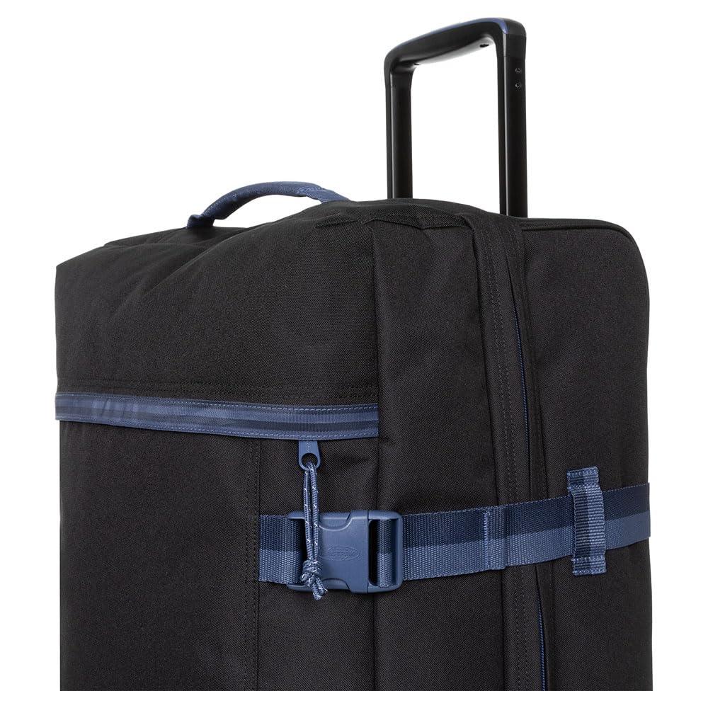 Eastpak TRANVERZ L Suitcase, 79 x 40 x 33 cm, 121 L, Black Denim, Tranverz L - STREET STYLE